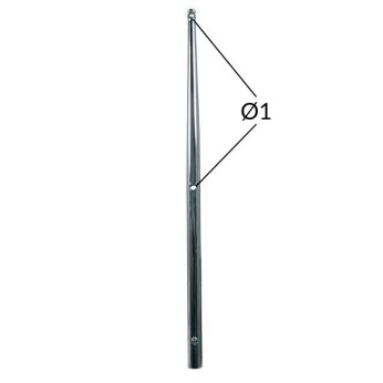 Mantågsstötta RF 600mm