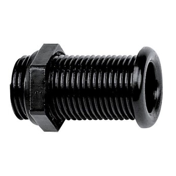 Bordgenomföring svart, Ø39mm