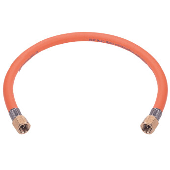 Gasolslang 80 cm, 1/4' koppling i båda ändar
