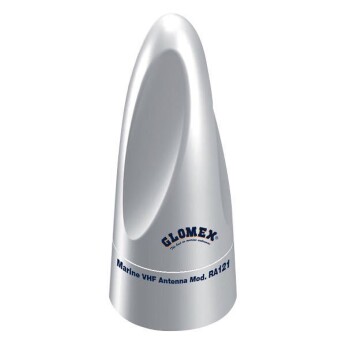 Glomex RA121 VHF-antenn low profile m/kabel, fäste & kontakt