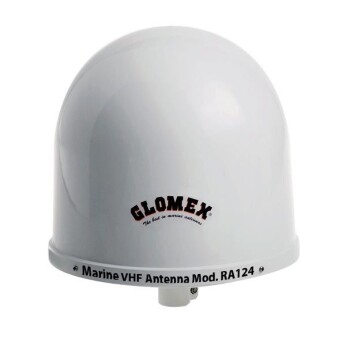 Glomex RA124 VHF-antenn med 9m kabel, PL259-kontakt & beslag