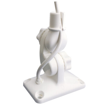 Glomex RA135 4-vägsantenn-vippbeslag, vit nylon
