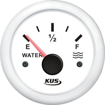 Kus tankmätare vatten vit 0-190ohm