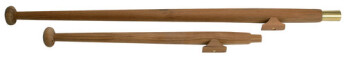 Roca Flaggstång i teak 45cm Bussning 18 mm