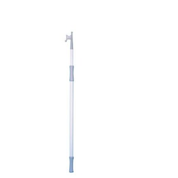 Båtshake justerbar vit Ø25/30mm 120-210cm
