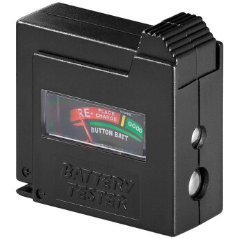 Japcell batteritestare 1,5 v til 9 v