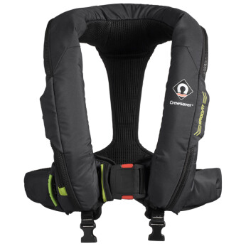 Crewsaver Ergofit 290N med soft loop D-rings, Svart