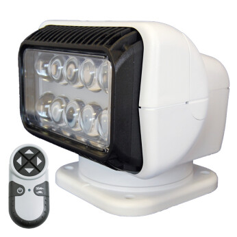 Golight Searchlight Vit LED trådlös, 12V