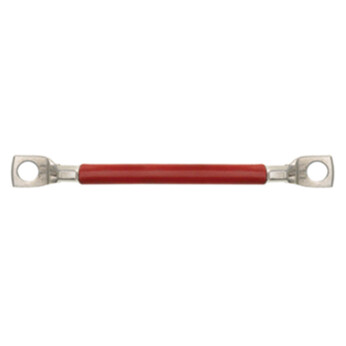 1852 batterikabel förtennad m/kabelskor röd, 50mm²/1,4m