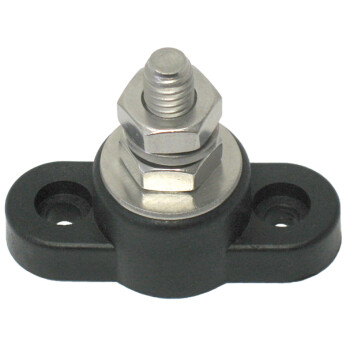 OceanFlex enkel elkoppling svart, max 190A / Ø7,9 mm