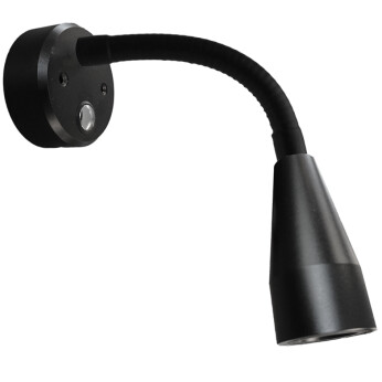 Casolux Mary Wall Flex mini vägglampa, svart