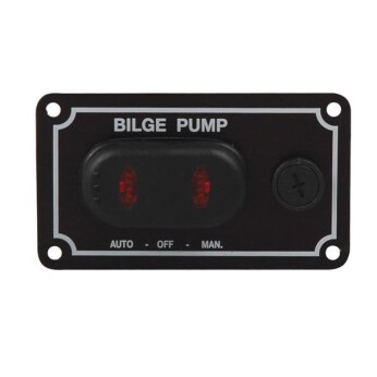Pumppanel vattentät 12V, vågrät