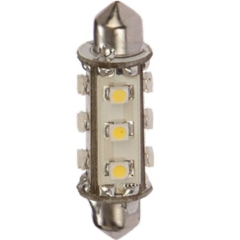 NauticLed navigationslampa LED spollampa 42mm - grön