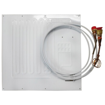 Isotherm flat förångare 350 x 130mm med standard koppling till 1283014
