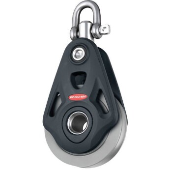 Ronstan Core enkelblock med svirvel för 5mm vajer, serie 60