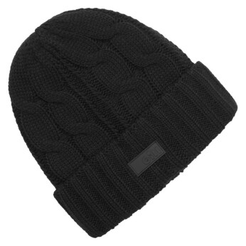 Gill ht 56 stickad mössa, svart