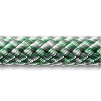 Robline sirius 500 allround, silver/grön  - 1 meter