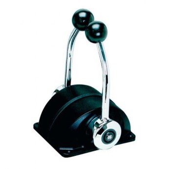 Ultraflex B302B gas/växel dubbel, svart