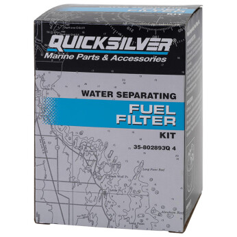 Quicksilver 802893Q4 Vattensep. Bränslefilter till Mercury/Mar., MerCruiser