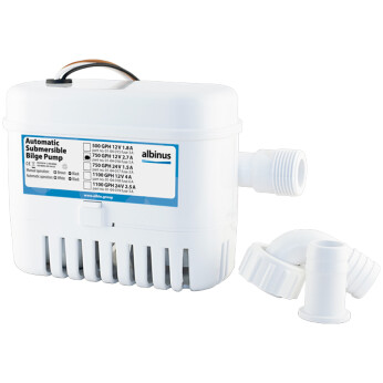 Albin Länspump Automatisk 750 GPH 12V