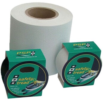 PSP Safety Tread halkskyddstejp vit, 25 mm