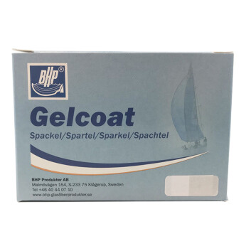 BHP Gelcoat-spackelmassa Svart 900, 100g och 7g härdare