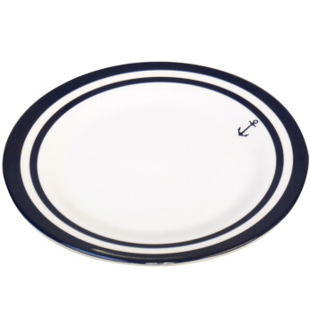 1852 Desserttallrikar okrossbart melamin Ø20 cm, 6 st