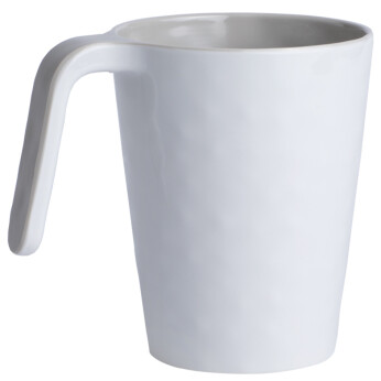MB Harmony mugg vit/beige, Ø8,3 cm