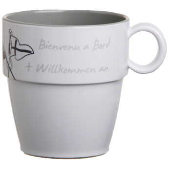 MB Welcome on board mugg 320 ml.