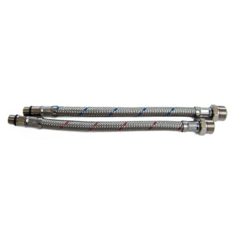 Barka flexslang, röd, 8 mm, hane