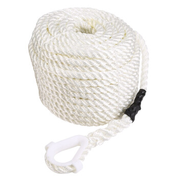 3-Slagen Polyester PP lina med nylonkaus, Ø12 mm